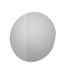 Acrylglasplatte rund (kreisrund konturgefräst) <br>einseitig 4/0-farbig bedruckt