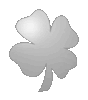 Polystyrolplatte in Kleeblatt-Form konturgefräst <br>beidseitig 4/4-farbig bedruckt