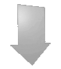 Polystyrolplatte in Pfeil-Form konturgefräst <br>beidseitig 4/4-farbig bedruckt
