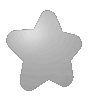 Polystyrolplatte in Stern-Form konturgefräst <br>beidseitig 4/4-farbig bedruckt