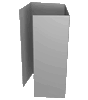 Speisekarte, gefalzt auf 10,5 cm x 29,7 cm, 8-seiter (3-bruch Fensterfalz)