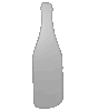Speisekarte auf Platte in Flasche-Form konturgefräst <br>beidseitig 4/4-farbig bedruckt